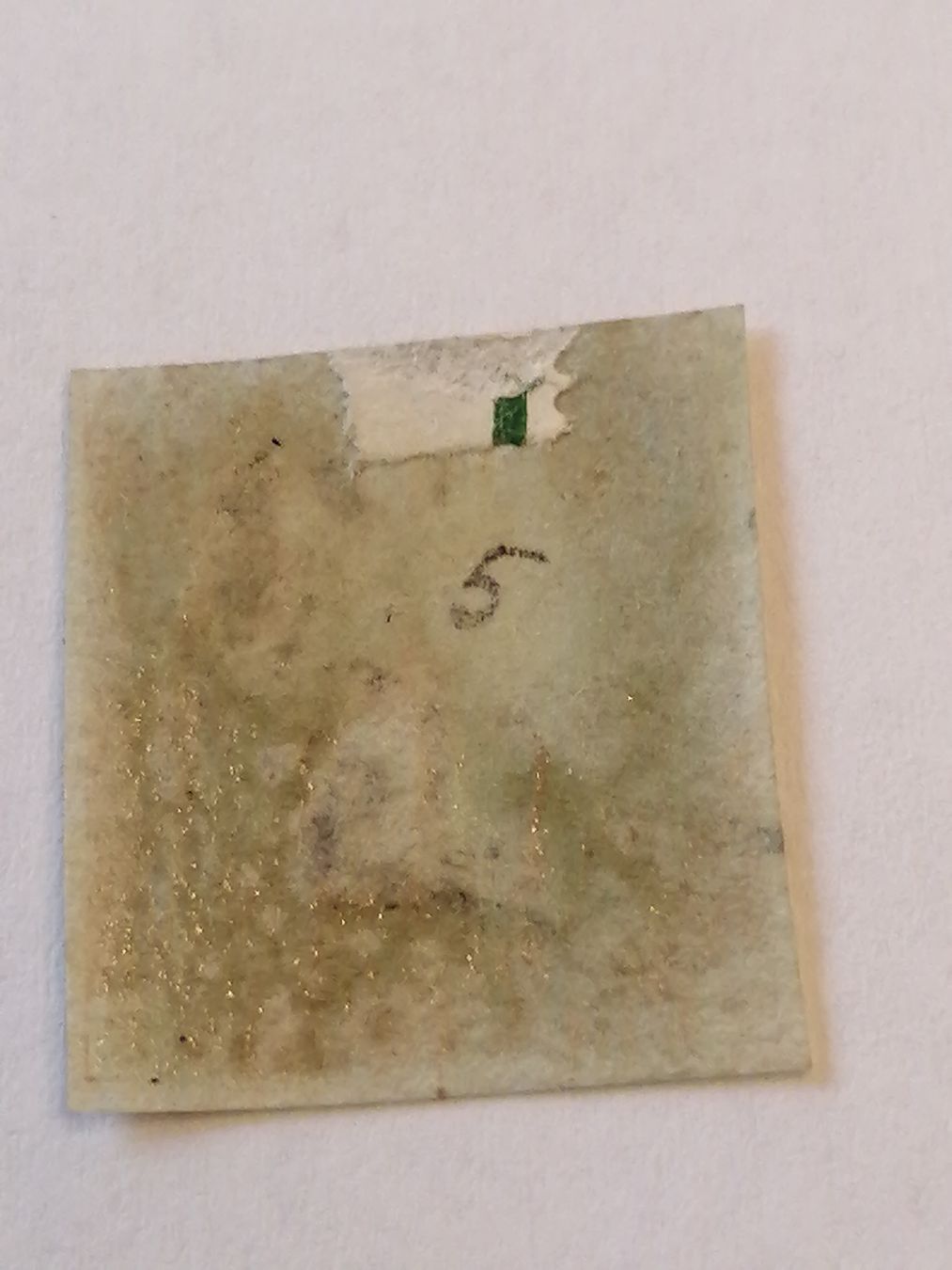 Alle Briefmarken: One Penny Red 1841, Platte 5 – Gebraucht aus Happerswil von tschergi 1