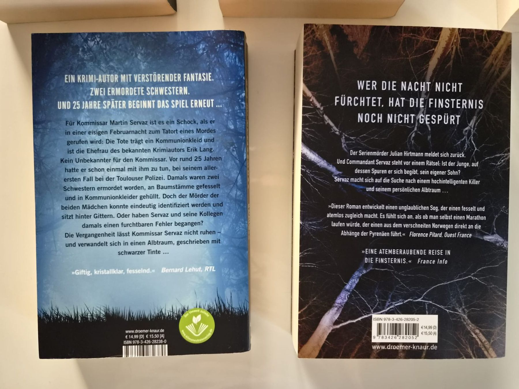 Bücher: 5x Bernard Minier Thriller – Gebraucht aus Amriswil von Alfaromeo007 5
