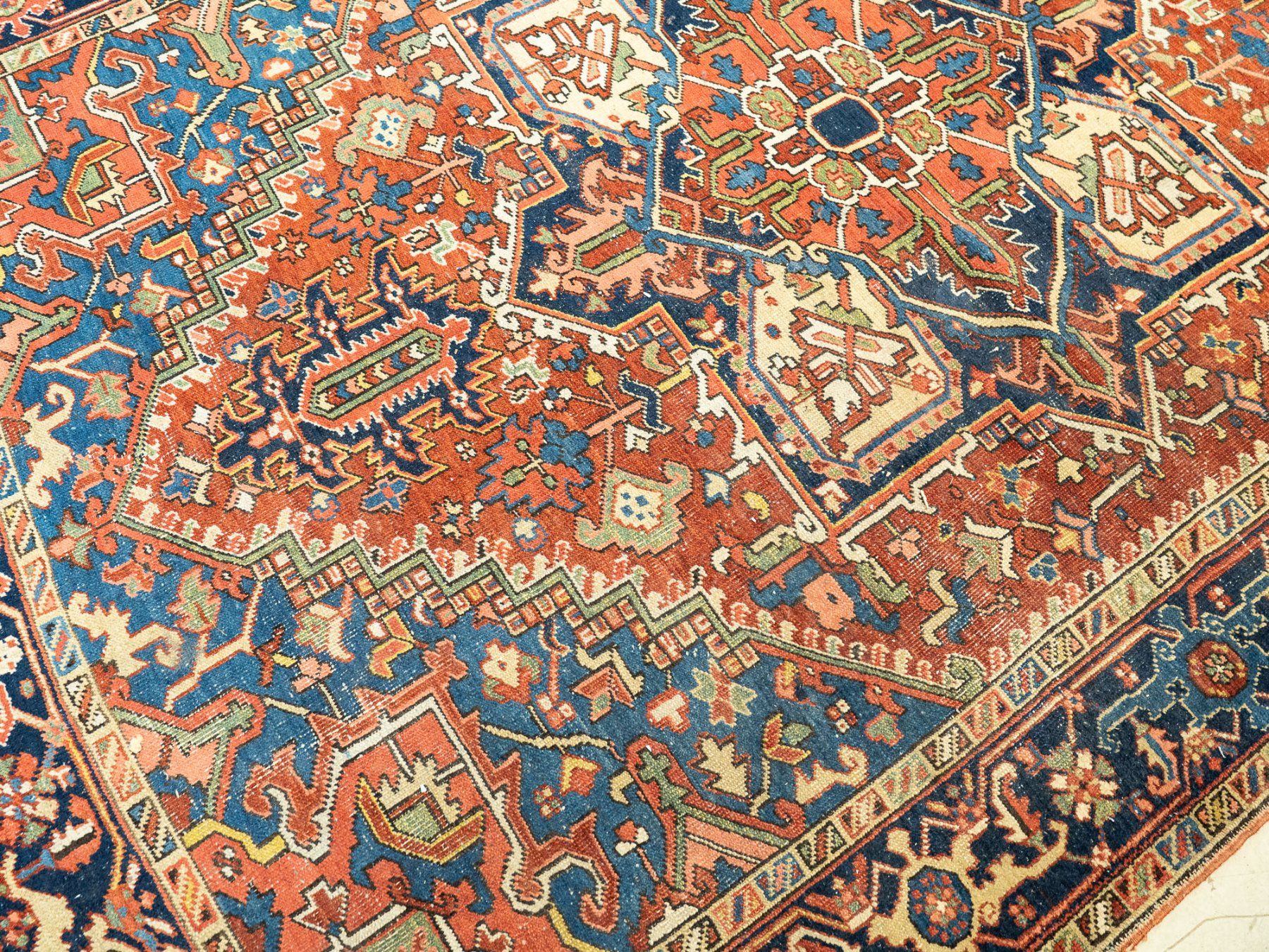 Teppiche: Heritz-Teppich - 211x292 cm, antik - Ref. 06/34 – Gebraucht aus Au ZH von BrockiAu 2