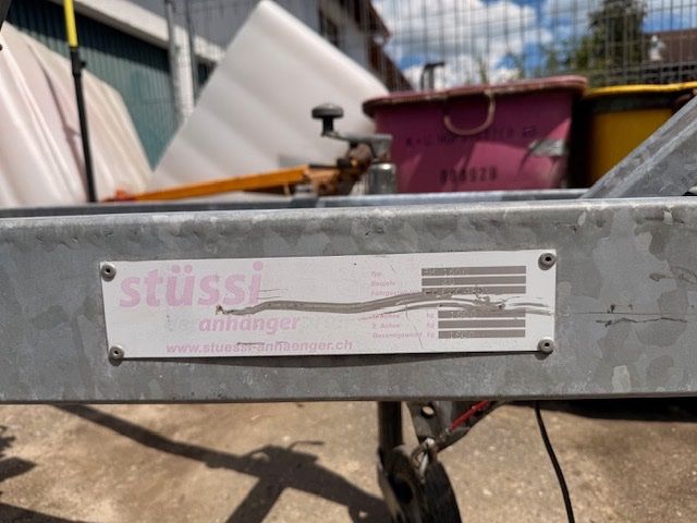Stüssy Anhänger: Stüssi Bootstrailer BM 1500 – Gebraucht aus Uetendorf von Ralphi1968 3