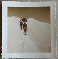 Privatfoto, Unikat, 1940er - Bernina Südgrat, Bergsteigen