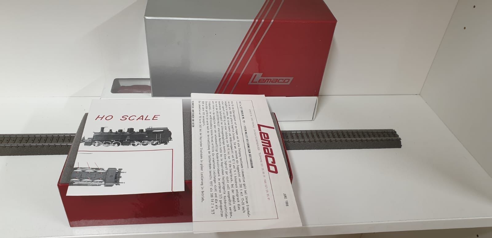 Lemaco Modellini di ferrovie: Lemaco GB Ed 2x3/3 No 151 HO DC – Nuovo (secondo la descrizione) da Geroldswil venduto da TopTrain54 8