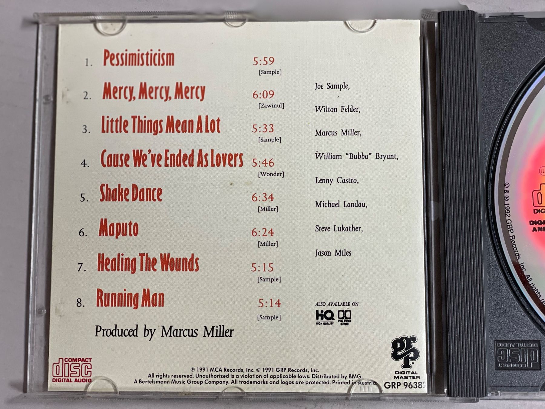 CD: The Crusaders – Usato da Muri b. Bern venduto da AdidasCollector 3