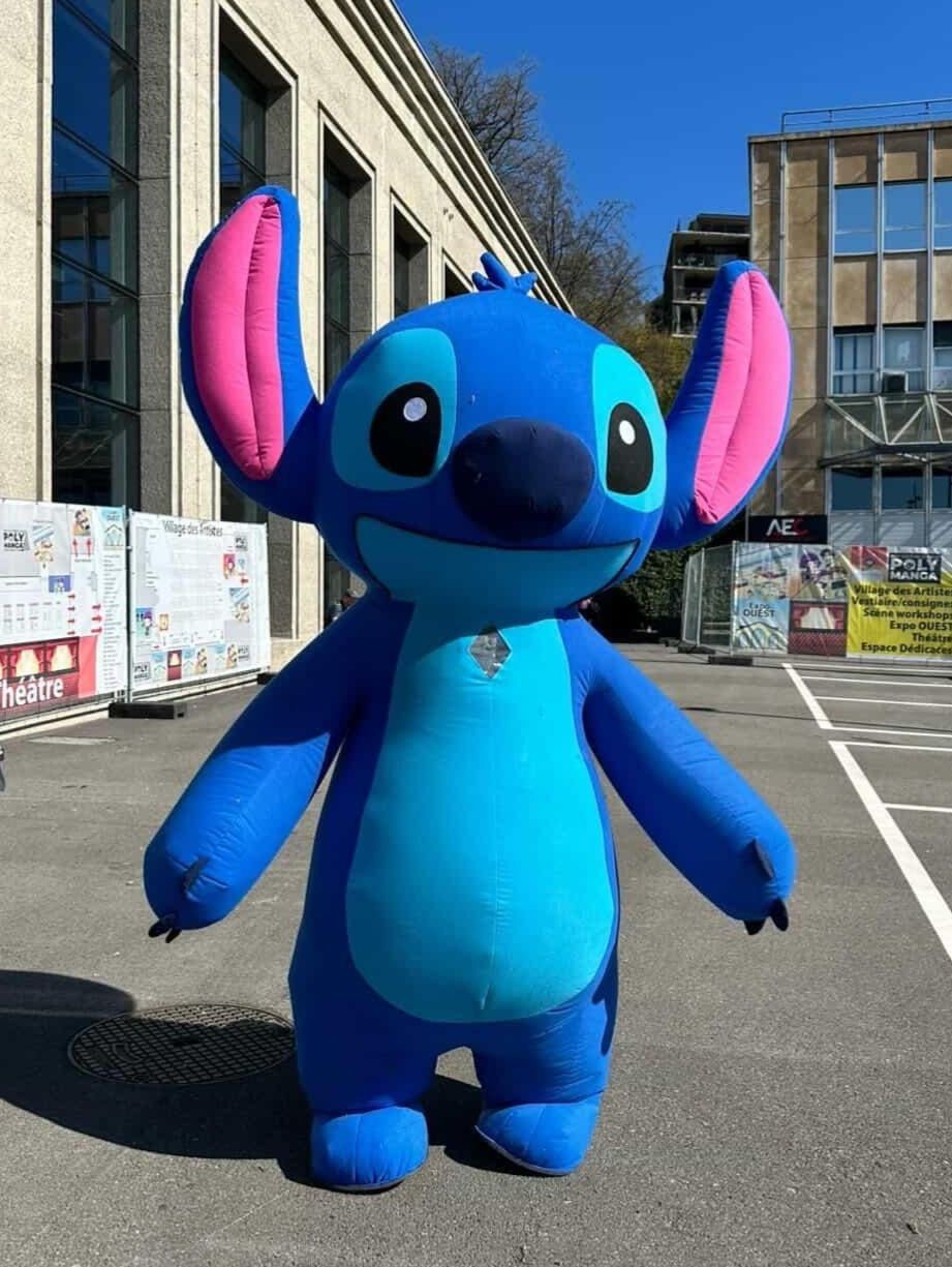 Completi: Location de costume gonflable géant de Stitch, 2,5 m de haut – Usato da pully venduto da gringoloko 1