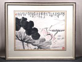 🟢   Aquarell Zeichnung nach ZHANG Daqian (1899-1983)