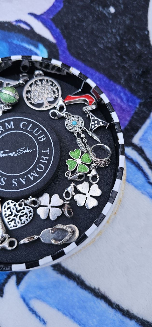 Thomas Sabo Altri gioielli: Thomas Sabo 18 Charms und 2 Armbände – Usato da Ostermundigen venduto da Secundo_Hand 1