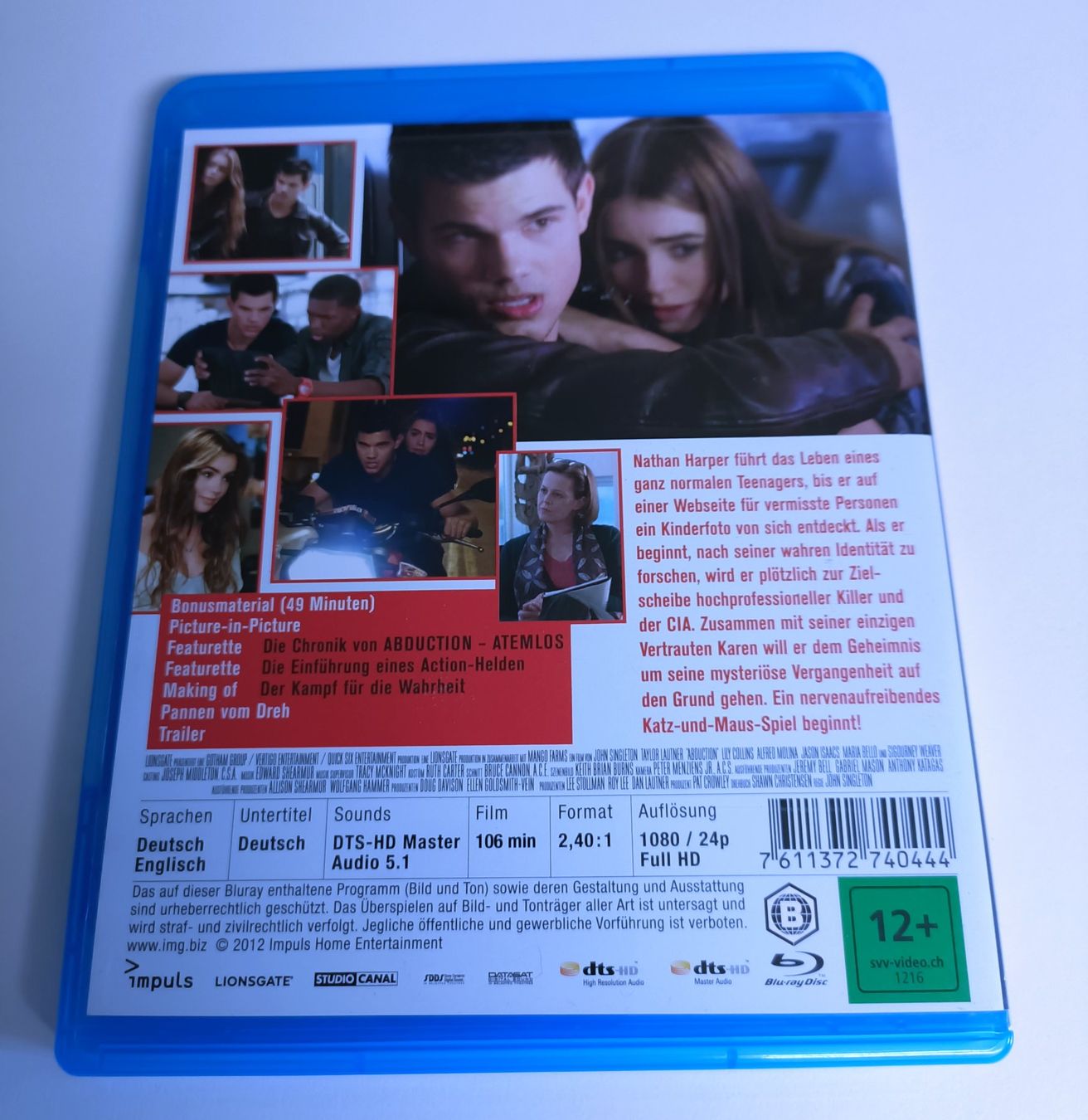 Tutti i DVDs: Atemlos  (Blu-Ray) – Nuovo (secondo la descrizione) da Köniz venduto da Movieportal007 1