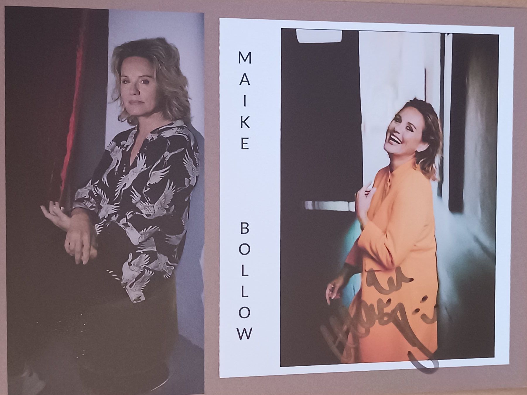 Autogramme: Maike Bollow - handsigniert – Gebraucht aus Menziken von Autogramme