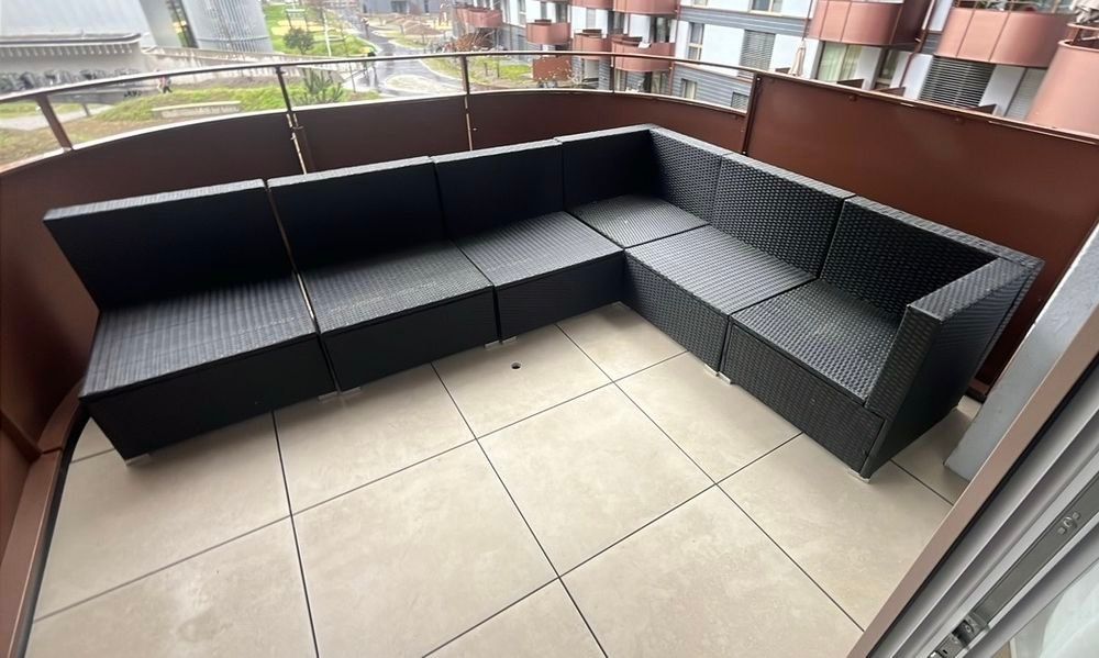 Fauteuils: Rattan Lounge Schwarz – D'occasion à Dübendorf par axr_7jb9 1