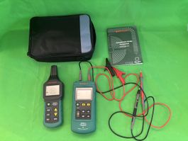 Mastech MS6818 Leitungssucher Set mit Tasche gebraucht