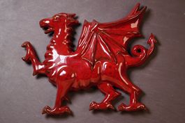 Wandbild Drache