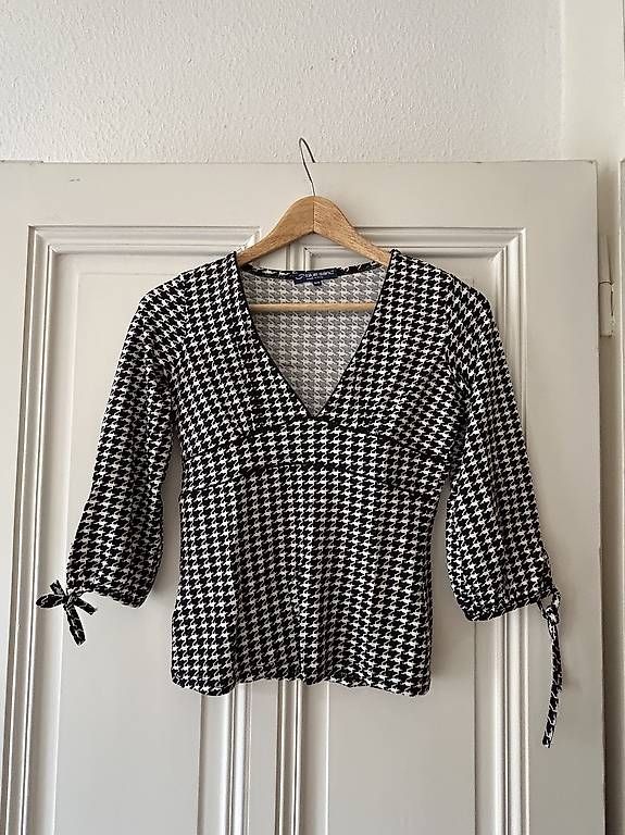 Top: Optical motif Jersey Blouse – Usato da Genève venduto da mar_f82s
