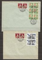 1927 : 2 Briefe mit Pro Juventute - ohne Adresse