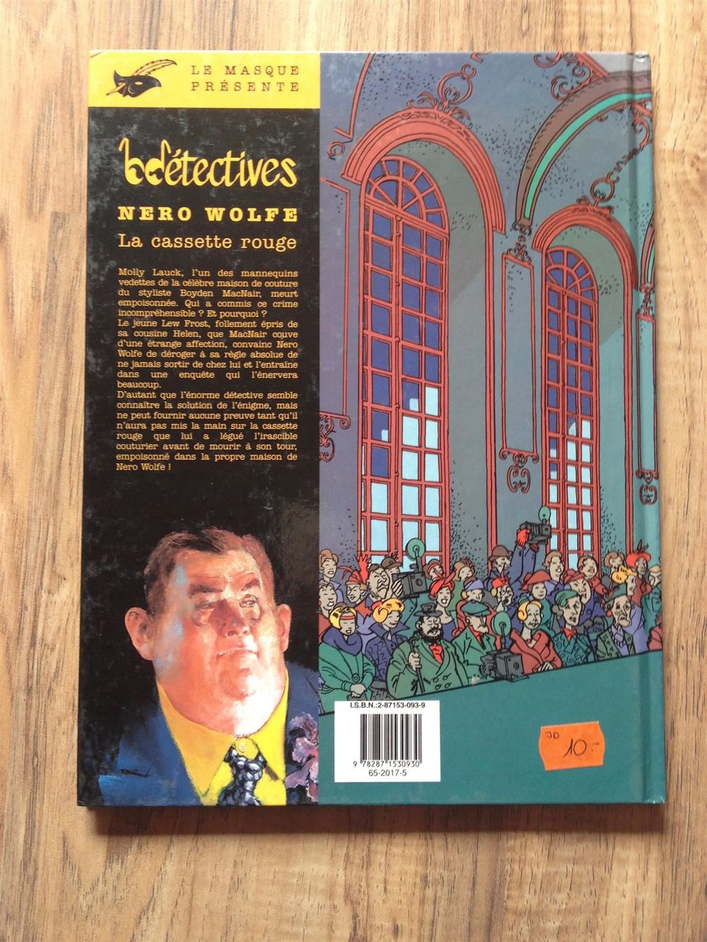 Fumetti: Nero Wolfe - La cassette rouge – Usato da Farvagny-le-Grand venduto da LaCaverne 1