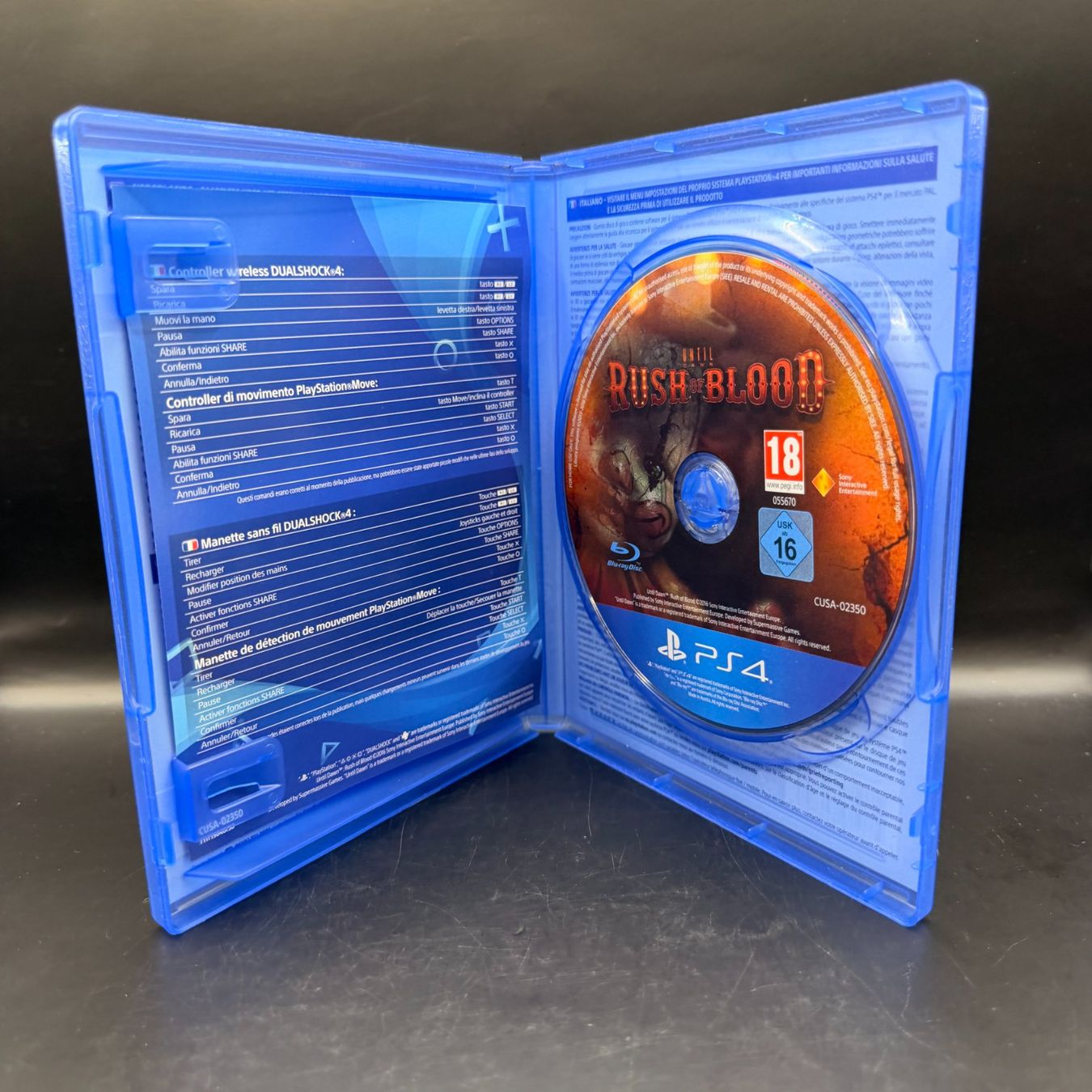 Sony Giochi: PS4 Until Dawn Rush of Blood – Usato da Düdingen venduto da Nerdworld 2