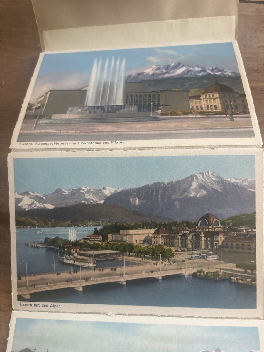 Cartoline postali: alte Postkarten von Luzern – Usato da Kriens venduto da Wundertuete17 4