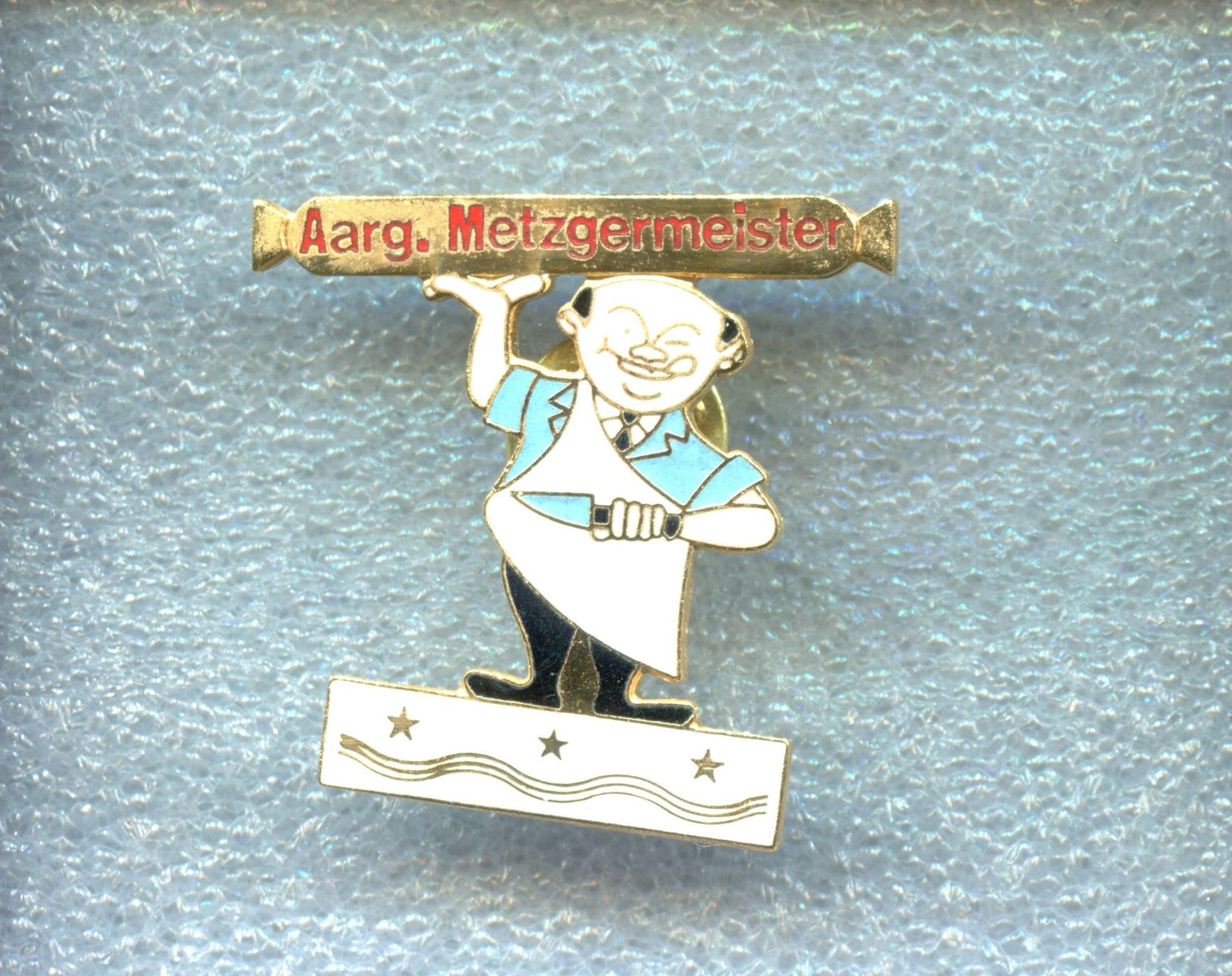 Placchette & Badge: Aarg. Metzgermeister – Usato da Winterthur venduto da Sammleroase