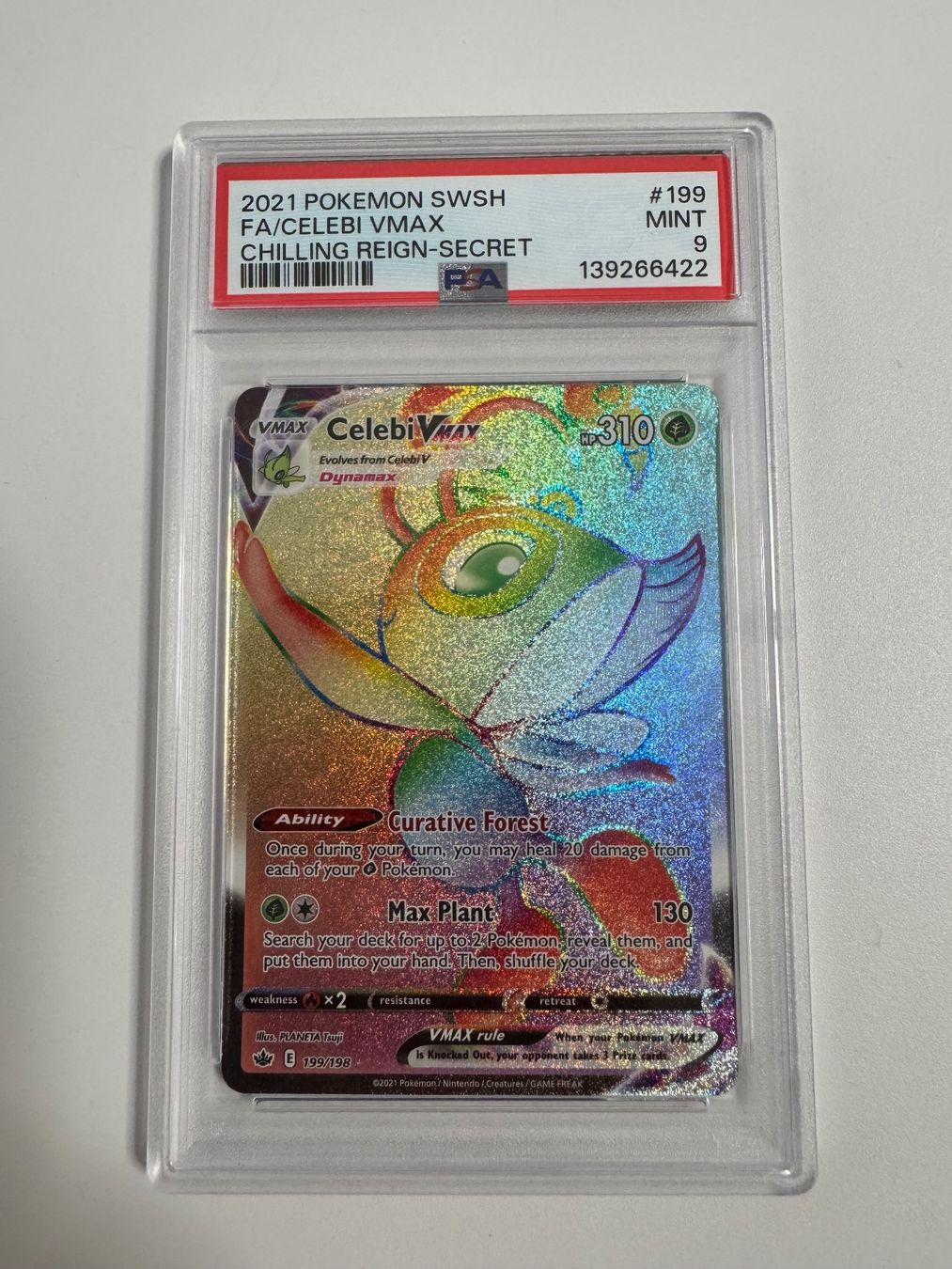 Pokémon Carte collezionabili: Celebi VMAX PSA 9 – Nuovo (secondo la descrizione) da Winterthur venduto da hershanking