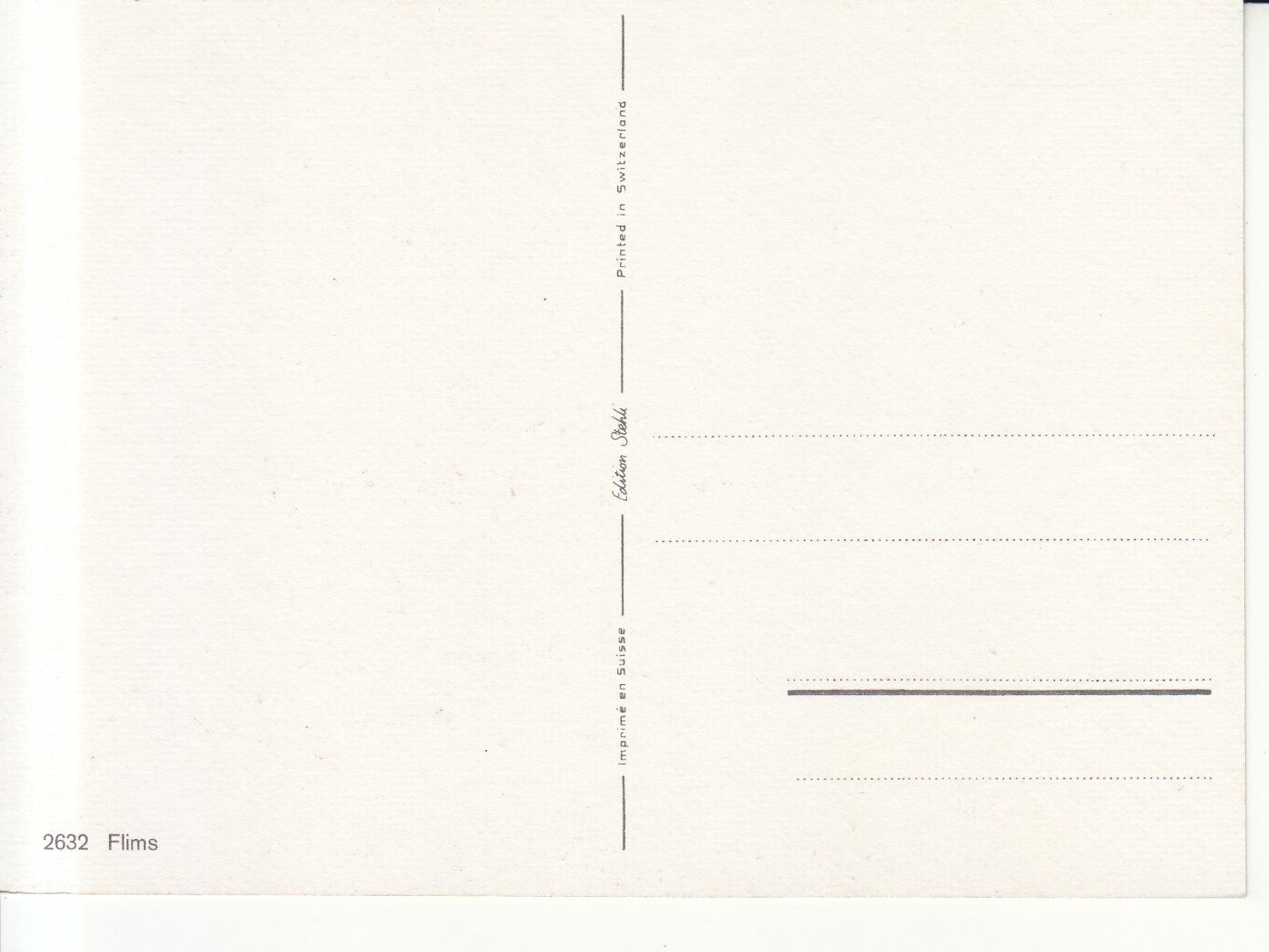 Cartoline postali: Flims ca. 1970 – Usato da Bürglen TG venduto da StampGraf 1