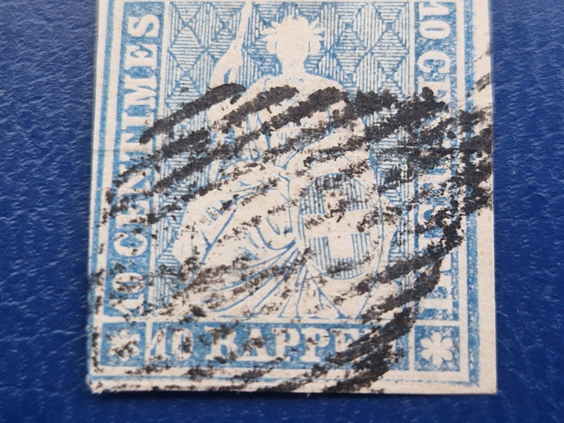 Alle Briefmarken: Strubel 23B, ab 1.- – Gebraucht aus Burgdorf von Glossy01 2