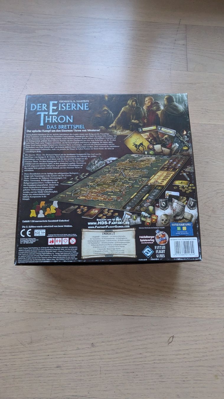 Giochi: Der eiserne Thron (2te Edition) – Usato da Therwil venduto da sep_x8pw 3