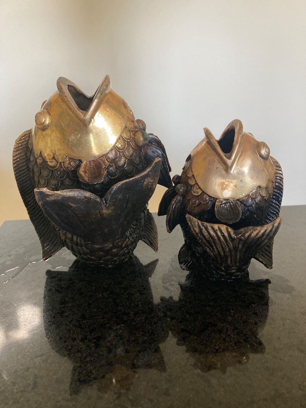 Sculture & Statue: Set Fische aus Bronze/ Messing – Usato da Oberägeri venduto da Vargo11 3