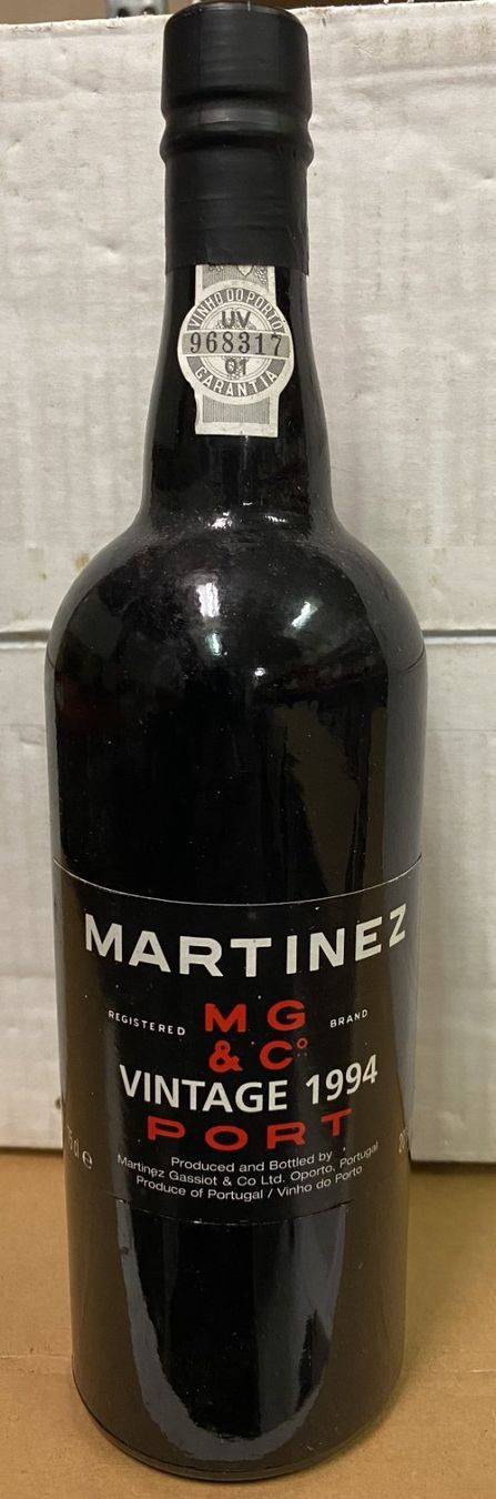 Wein: Porto Martinez Vintage  1994 – Neu (gemäss Beschreibung) aus Cully von Forninho 1