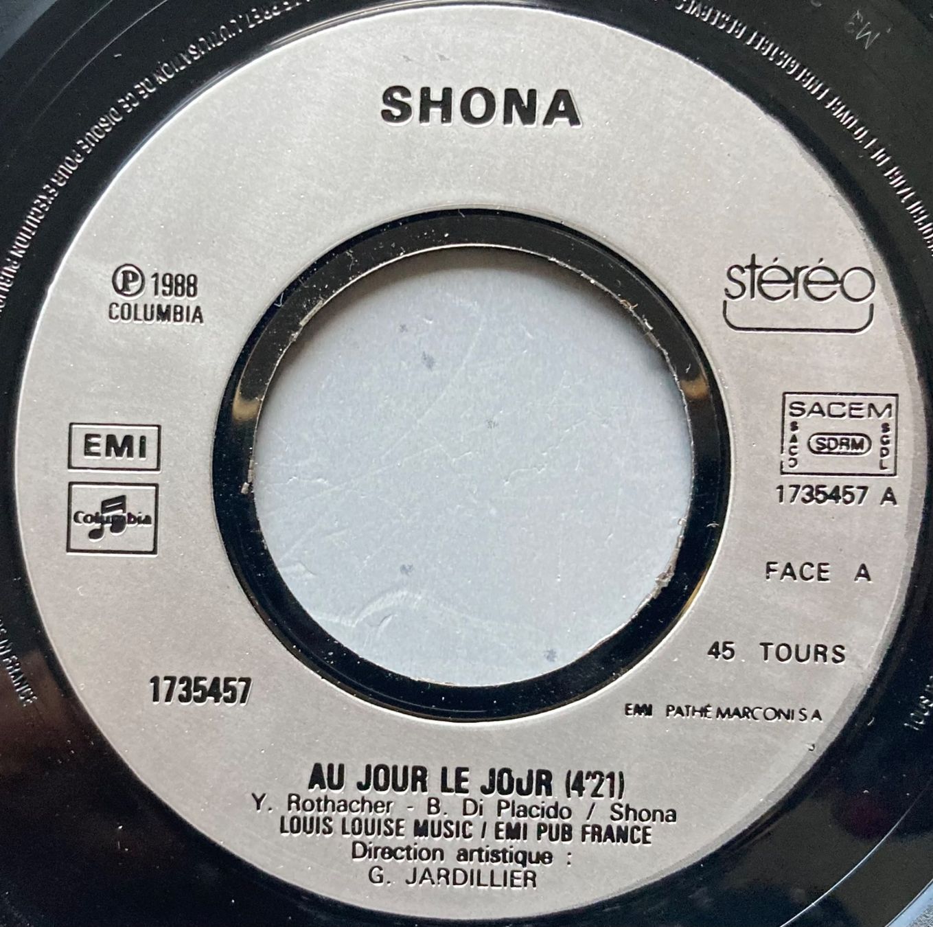 Vinyles: SHONA - AU JOUR LE JOUR – D'occasion à Poliez-Pittet par Newtown-Records 2