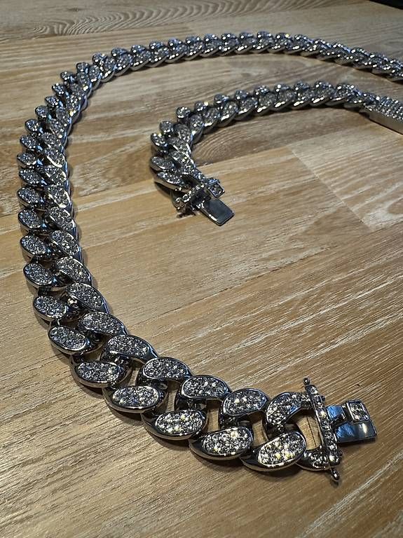 Ketten: Iced Out Kette und Armband Set – Gebraucht aus Meilen von DavideL02 2