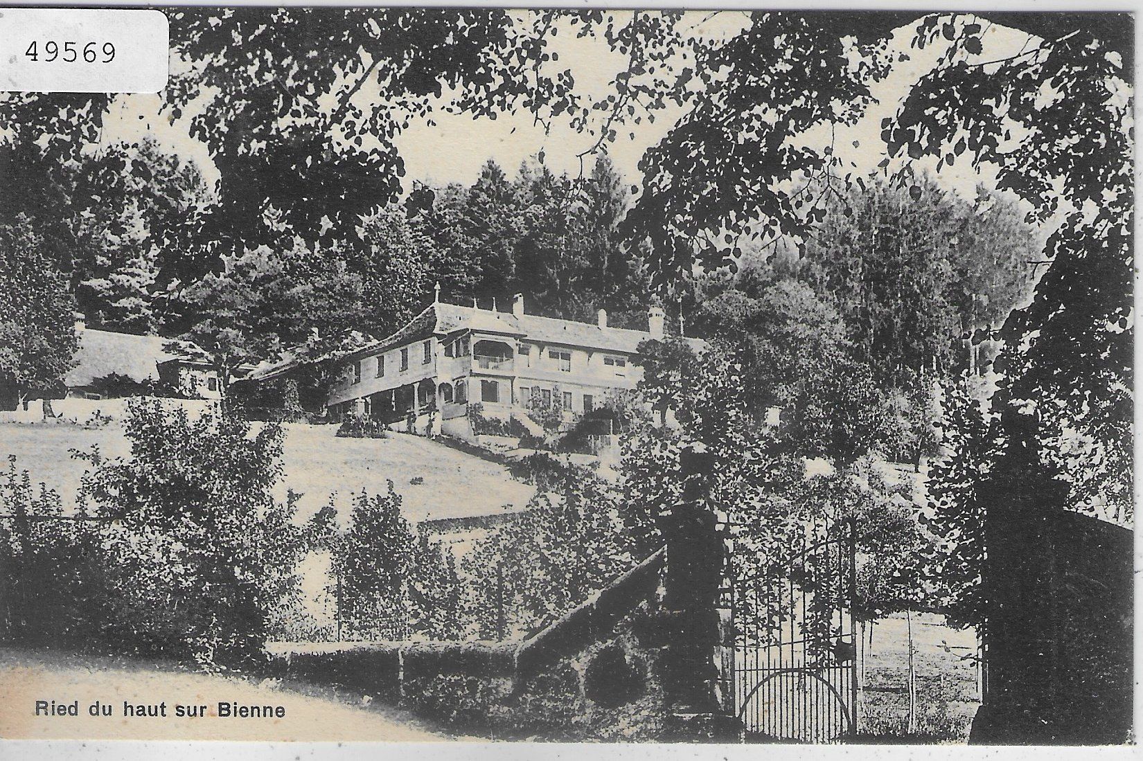Ansichtskarten: Ried du haut sur Bienne Biel – Gebraucht aus Ettingen von Kartenplanet