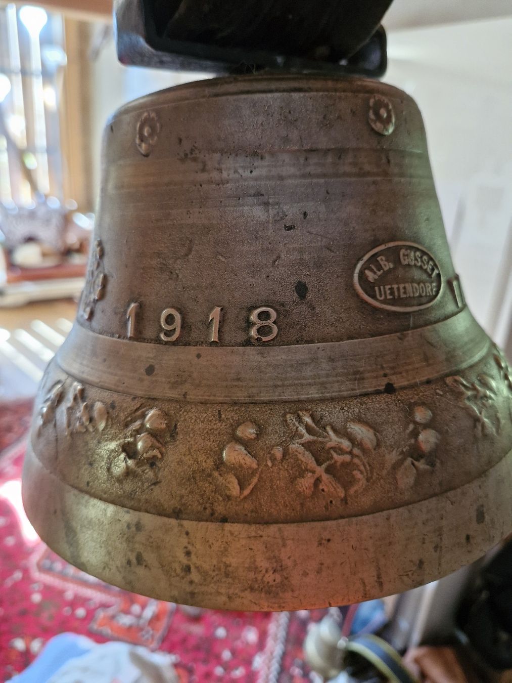 Cloches & sonnailles: Glocke Treichel 1918 – D'occasion à Guarda par rue_bpd7 1