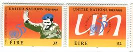 Briefmarken "UNO". Irland