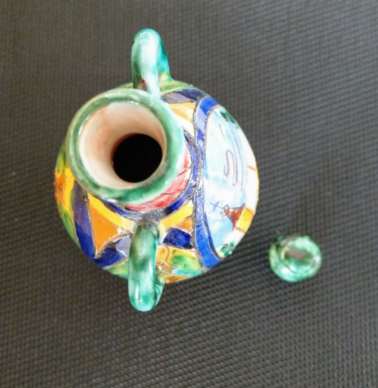 Vasi & Recipienti: Vase/Krug Majolika 1950er – Usato da Schaffhausen venduto da robuco 2