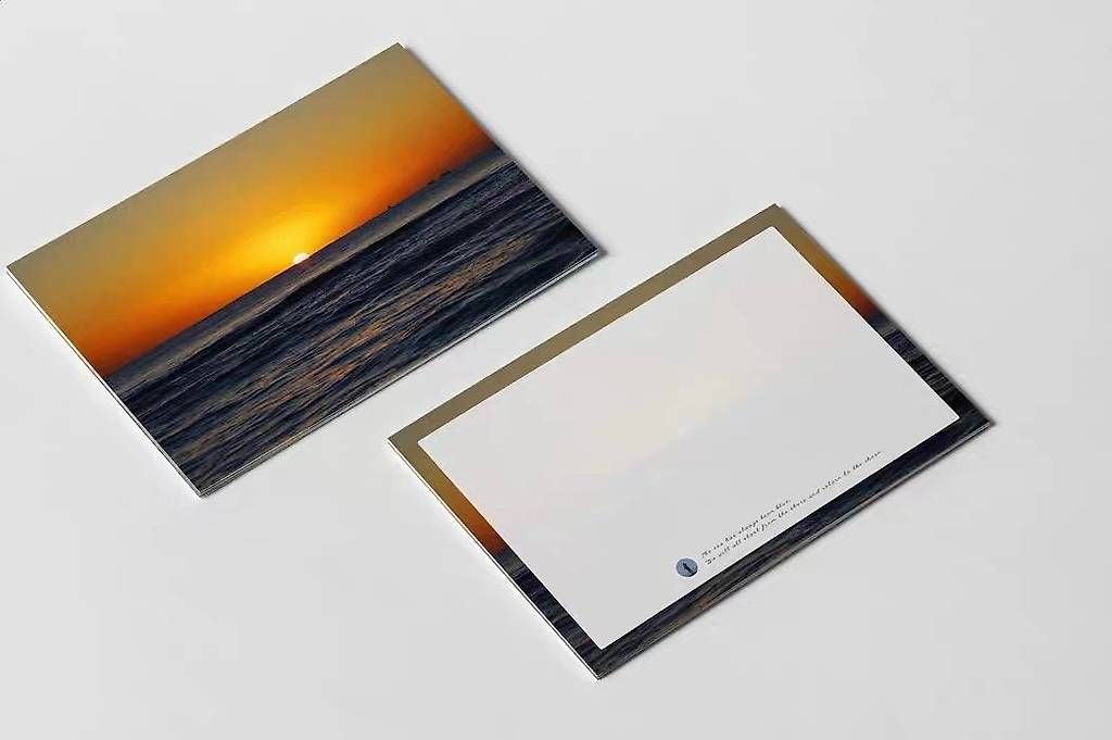 Cartoline postali: Stille Morgen über dem Meer – Nuovo e nell'imballaggio originale da Zürich venduto da Grussatelier 1
