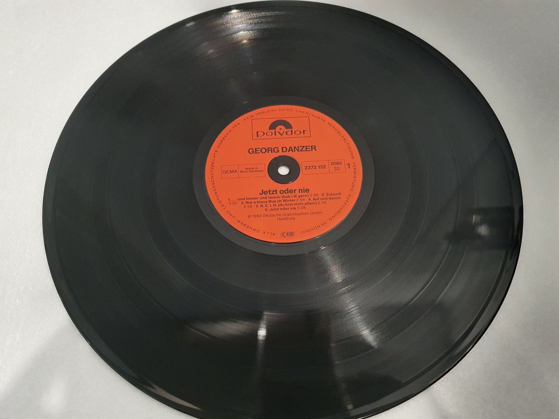Schallplatten: Georg Danzer & Band – Jetzt Oder Nie – Gebraucht aus Uster von Vinyl-Leidenschaft 3