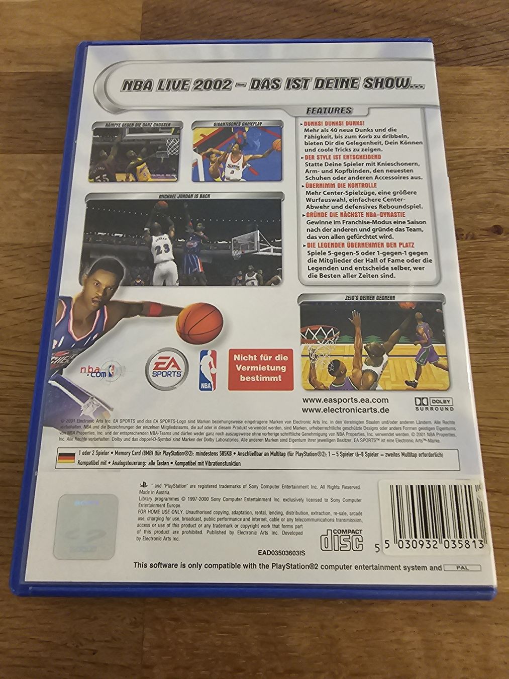 Sony Spiele: PS2: EA Sports NBA Live 2002 – Gebraucht aus Au SG von lar_bx9h 1