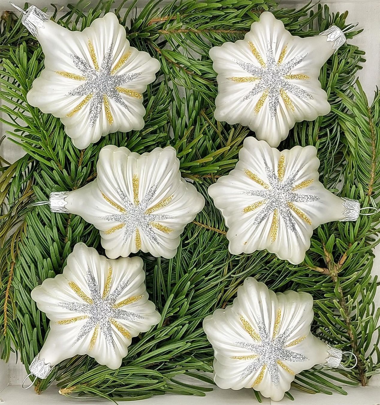 Alle Dekorationen: Baumschmuck- Set – Neu und originalverpackt aus Mosnang von Glascom3