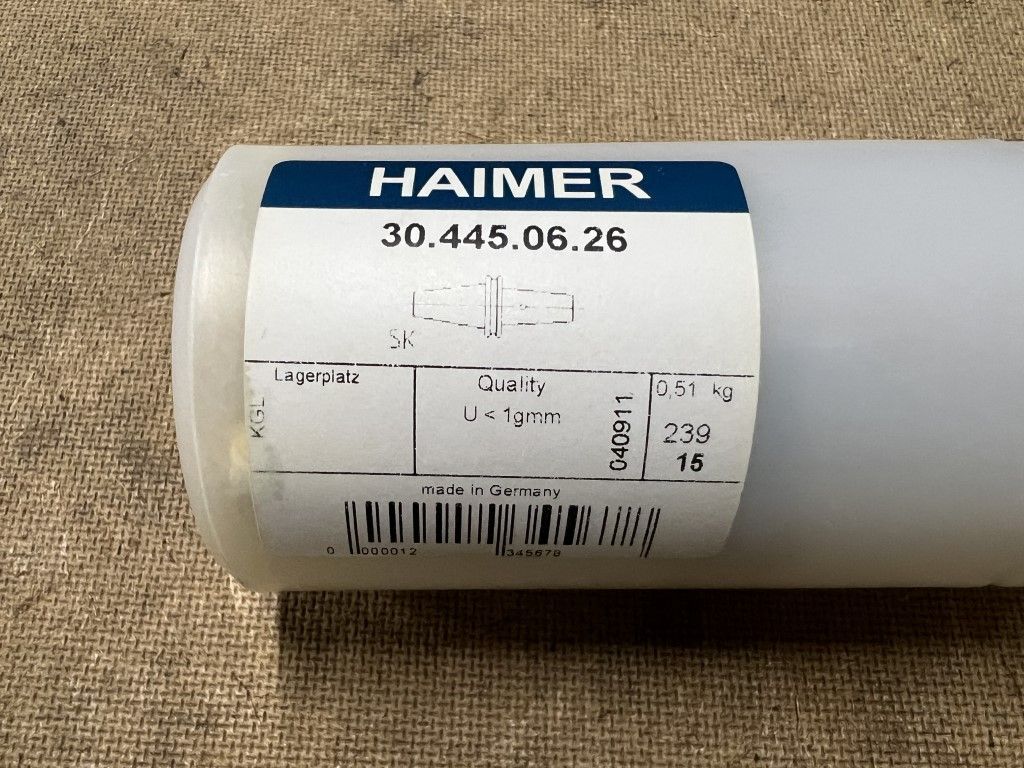 Outils pour métaux et serrurerie: Haimer SK30 6 x 60 Schrumpffutter – D'occasion à Zuchwil par dragosmd-maschinen 6