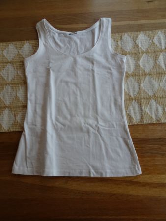 Uni weisses Basic Top Gr. XS - Chan23.39