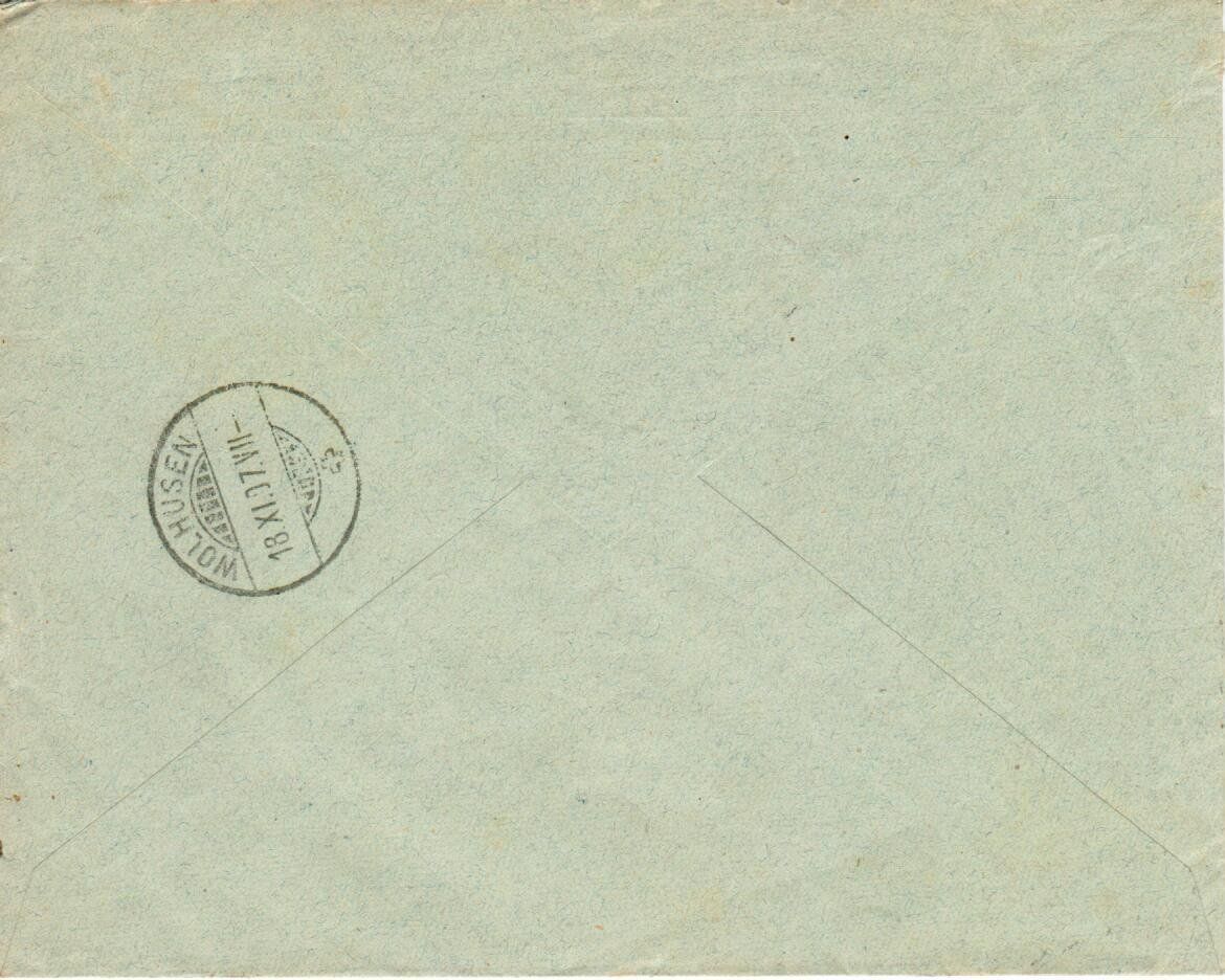 Tutti i francobolli: R - Brief Luzern 1907 – Usato da Wolhusen venduto da Curver9 1