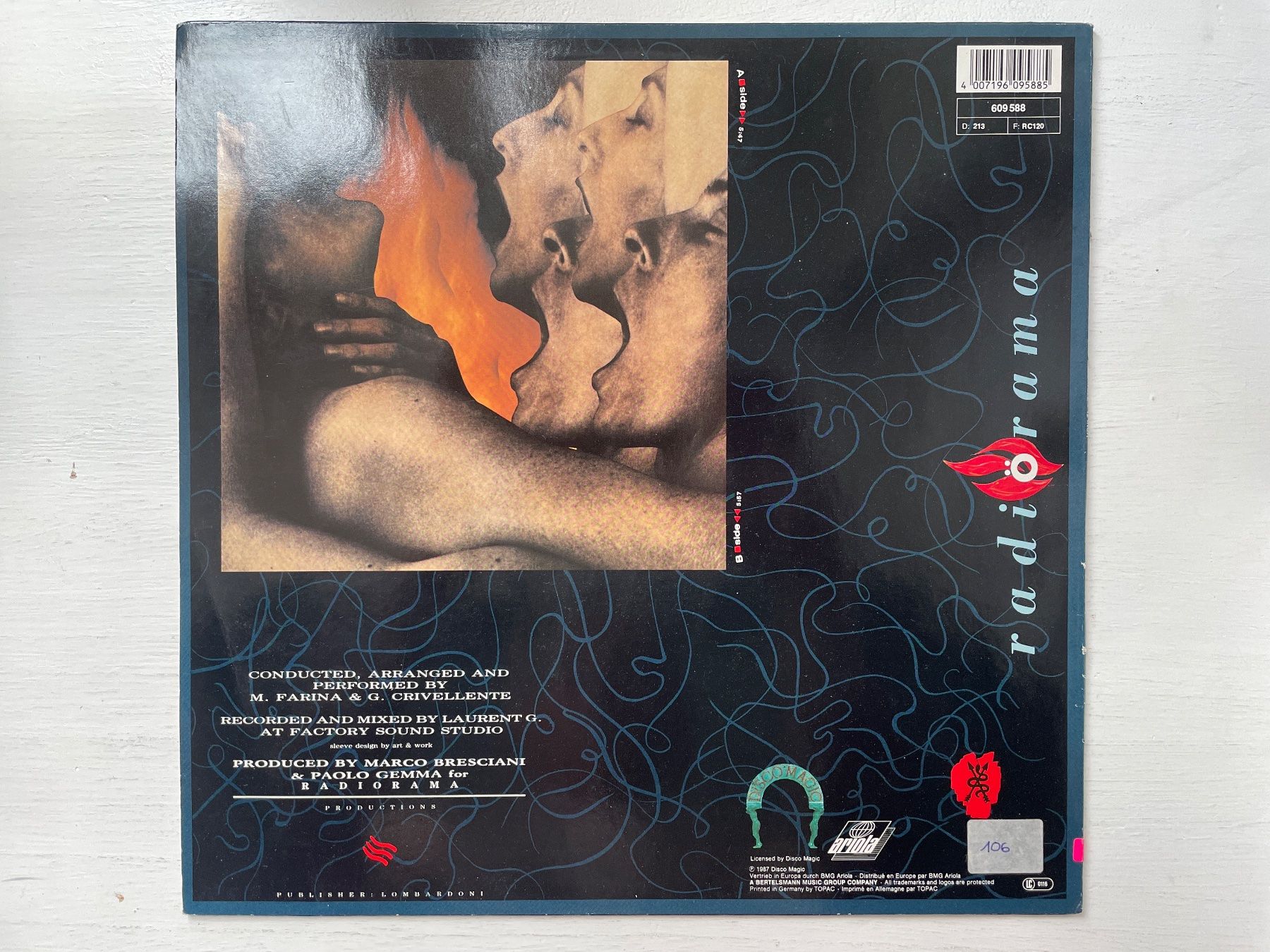 Dischi in vinile: Radiorama - Fire - 12" Maxi, 1987, Italo-Disco – Usato da Zürich venduto da Andy_t71 1