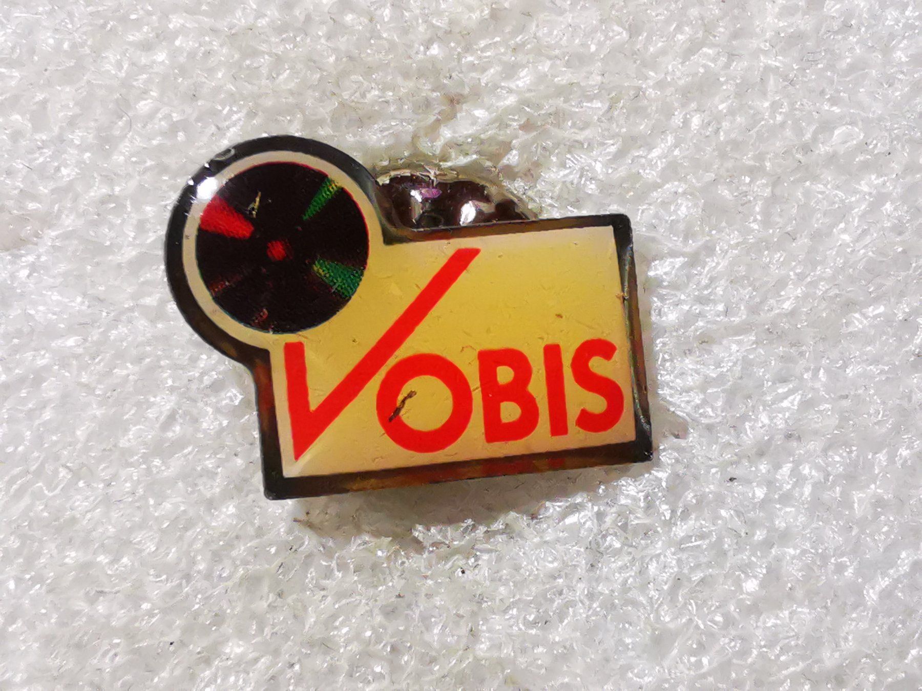 Placchette & Badge: Ansteckpin 125: Vobis – Usato da Oppligen venduto da Pin-Fall-Shop