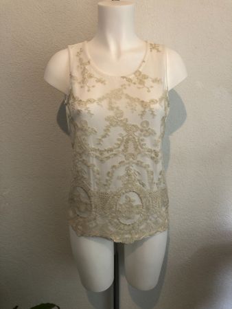 Top Bluse Spitze Gr 36 Young Couture by Barbara Schwarzer