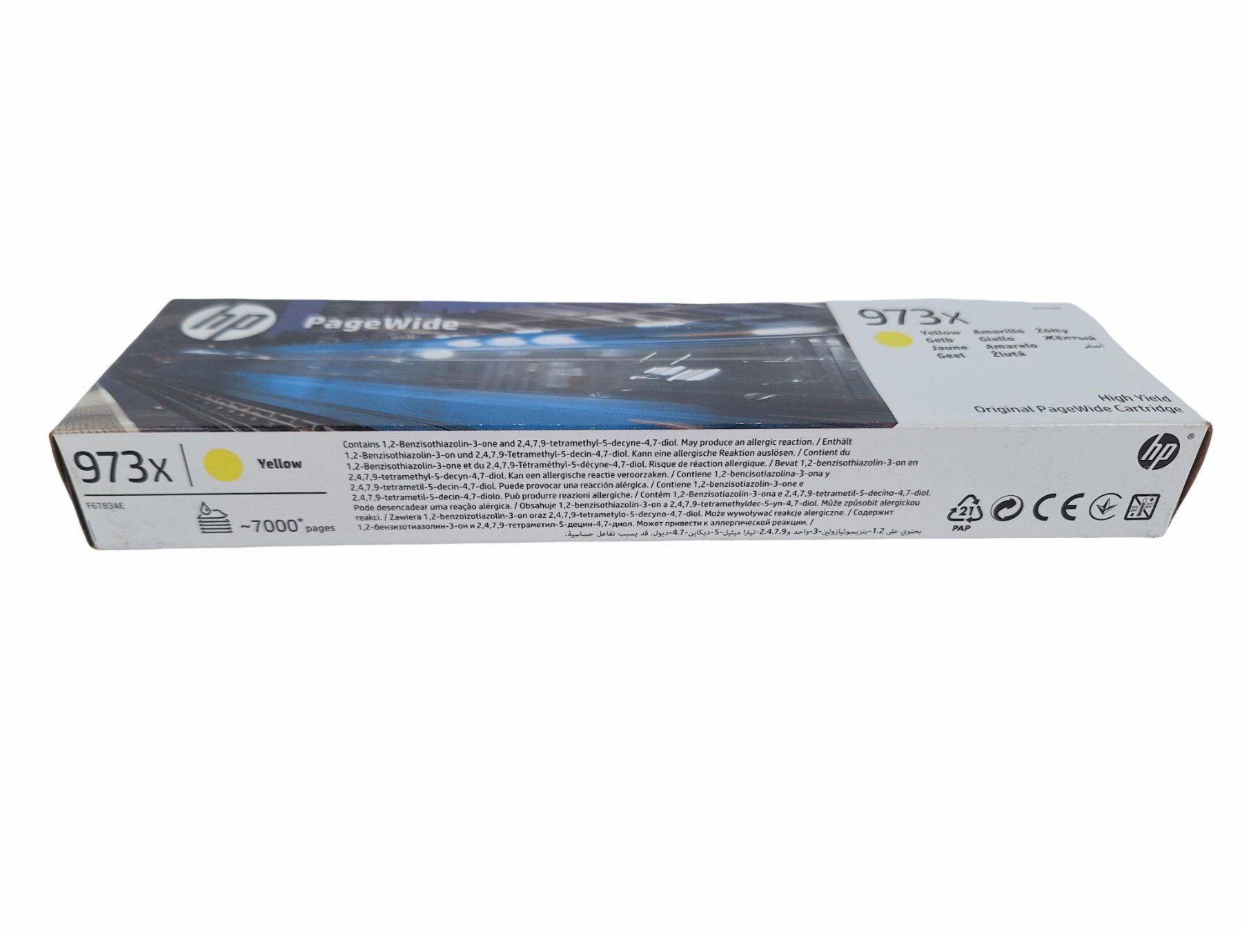 Hewlett Packard Cartucce per stampanti & toner: HP Druckerpatrone 973x gelb – Nuovo (secondo la descrizione) da Breitenbach venduto da Restwert_Breitenbach 1