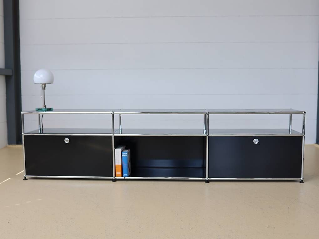 USM Cassettiere: USM Haller Lowboard in Graphitschwarz – Usato da Meinisberg venduto da atelier_TILIJA 7