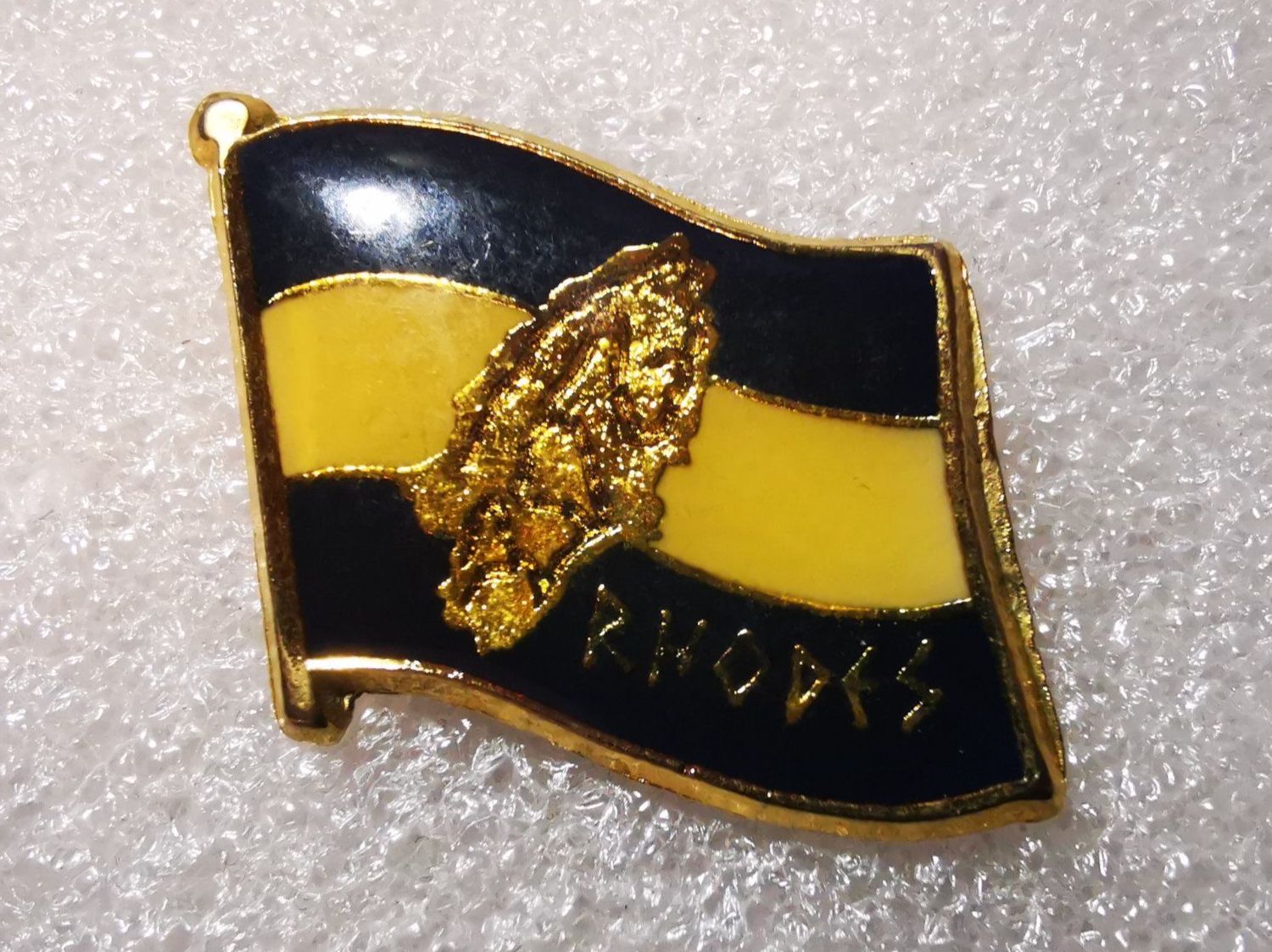 Placchette & Badge: Ansteckpin 7: Flagge Rhodes – Usato da Oppligen venduto da Pin-Fall-Shop