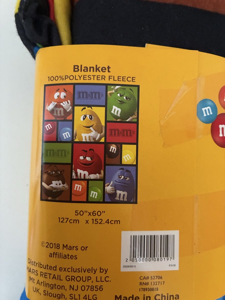 Couvertures: M&M's World Decke neu – Neuf avec emballage d'origine à Burgdorf par Calvia 1