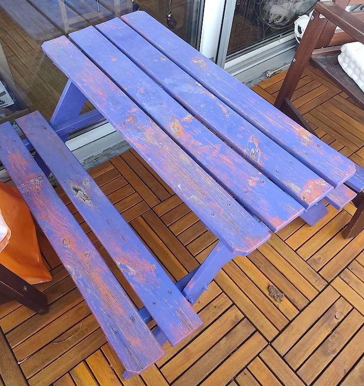 Panchine: Kinder Gartenbänkli Vintage  – Usato da Ennetmoos venduto da Tilfreds 2