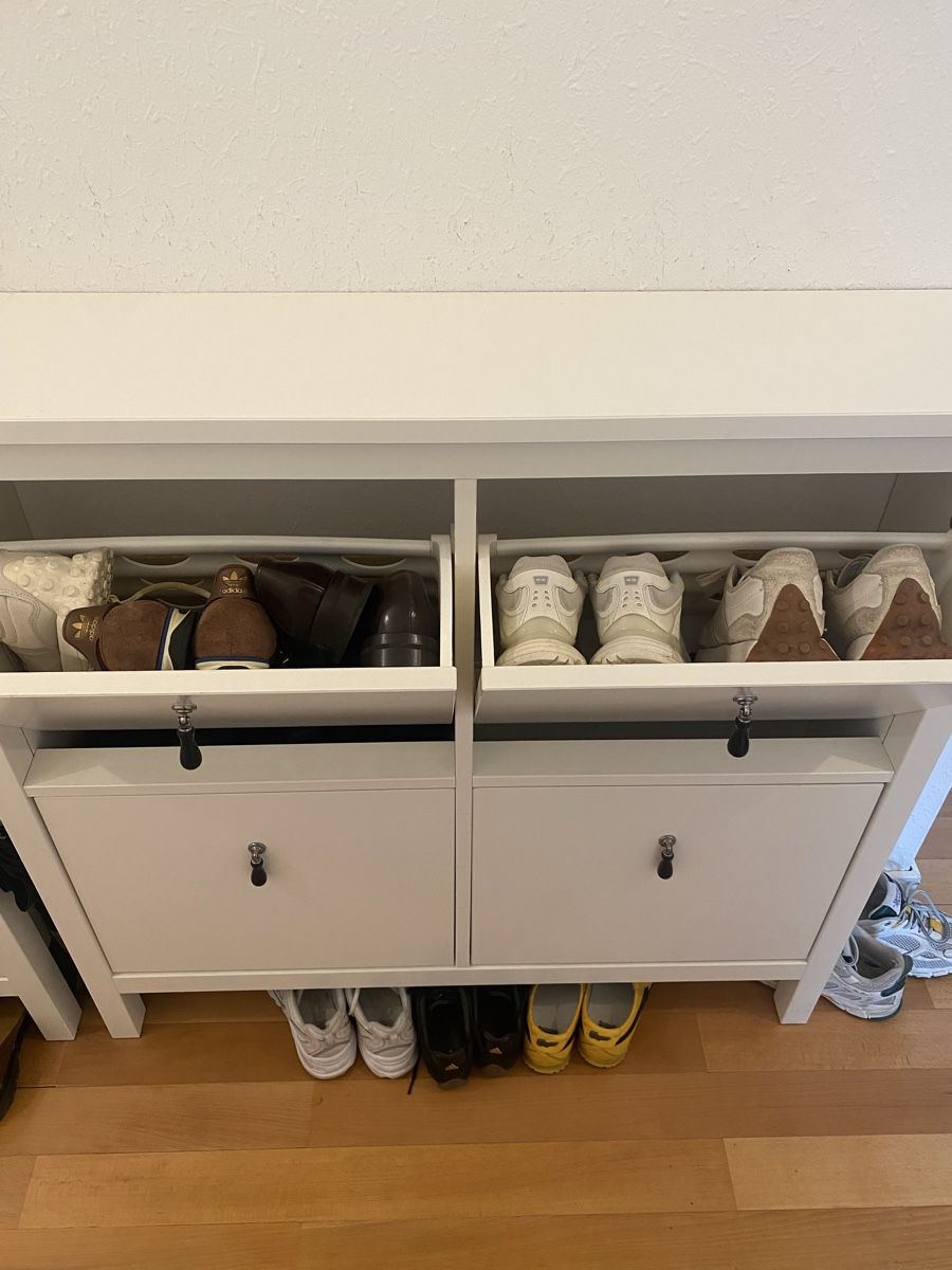 Armadi: IKEA HEMNES Schuhschrank weiss – Usato da Winterthur venduto da JasonHa 4