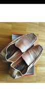 Schuhe Mocassin Leder beige, Scarpe, Chaussures